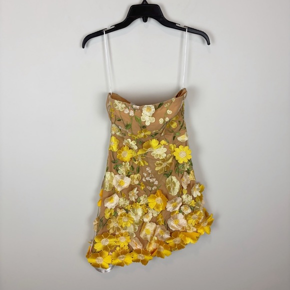 ELLIATT New Age Dress in Yellow Multi Size M - Picture 2 of 11